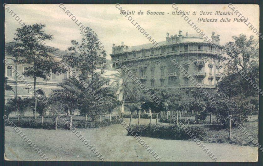 Savona Città PIEGA cartolina ZQ0090 – fronte