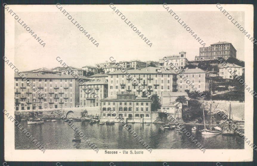 Savona Città Barca cartolina ZQ0106 – fronte