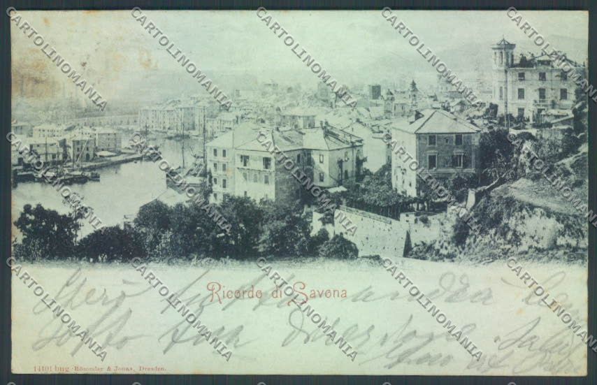 Savona Città cartolina ZQ0110 – fronte