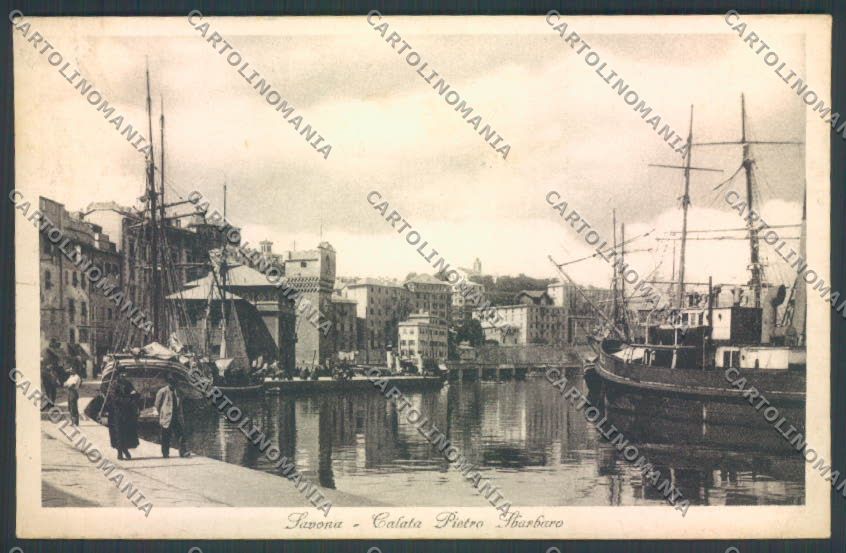 Savona Città Veliero cartolina ZQ0111 – fronte