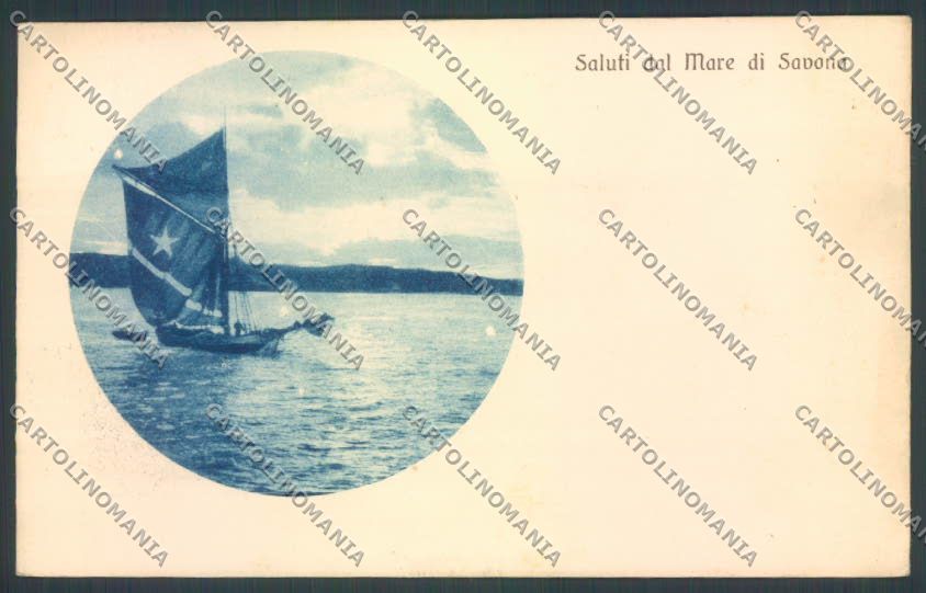 Savona Città Barca cartolina ZQ0116 – fronte