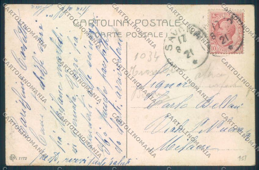 Savona Città Barca cartolina ZQ0130 – retro