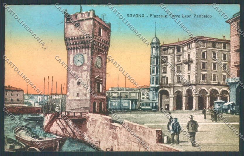 Savona Città Barca cartolina ZQ0132 – fronte