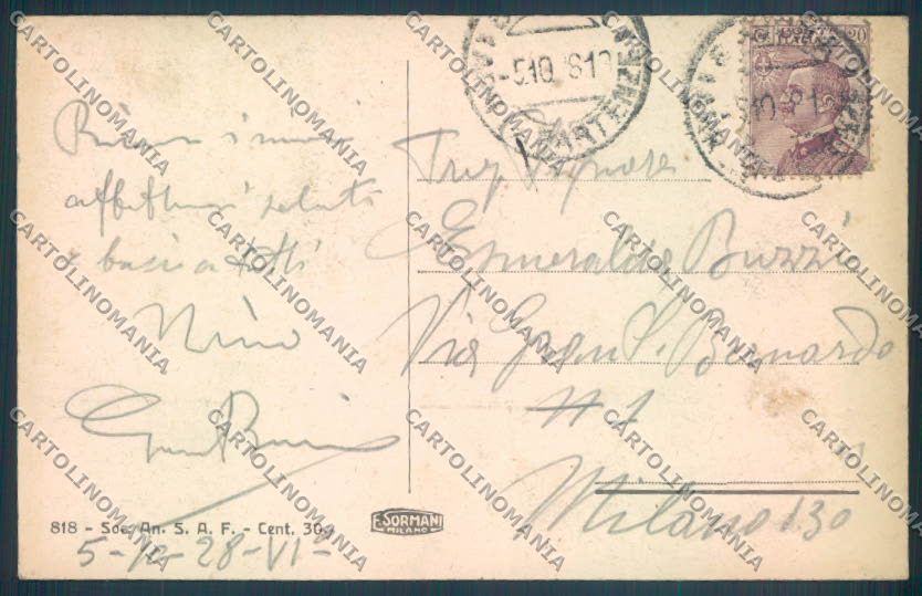 Savona Città Barca cartolina ZQ0132 – retro