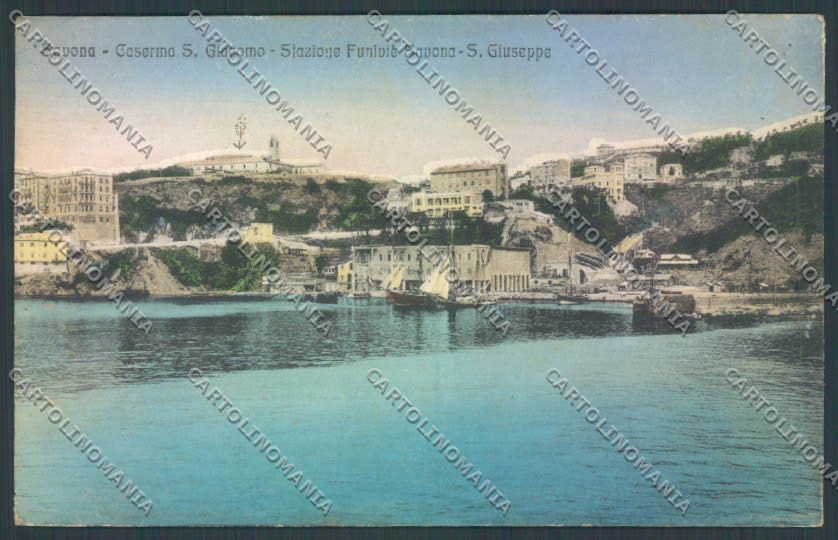 Savona Città Funivia cartolina ZQ0133 – fronte