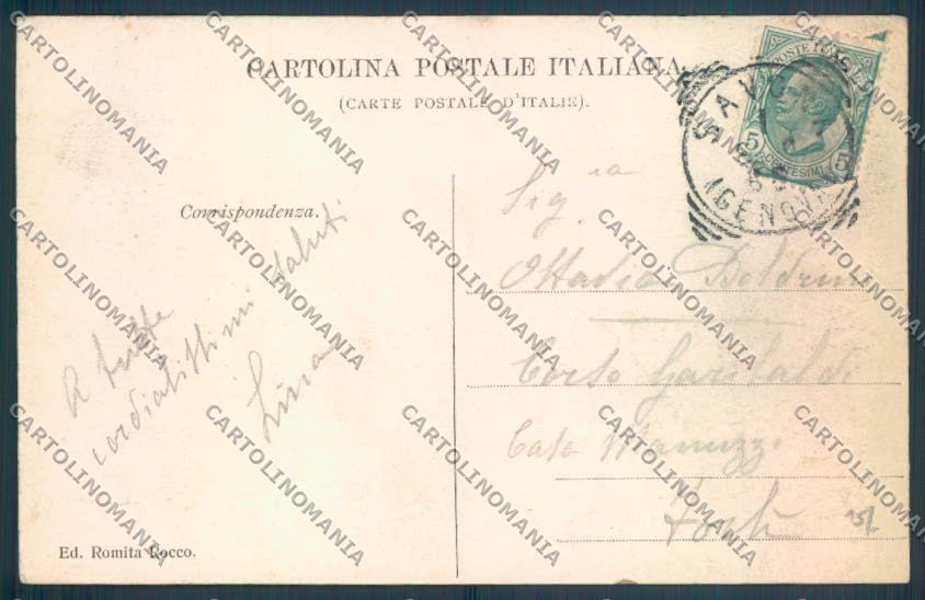 Savona Città Veliero cartolina ZQ0144 – retro