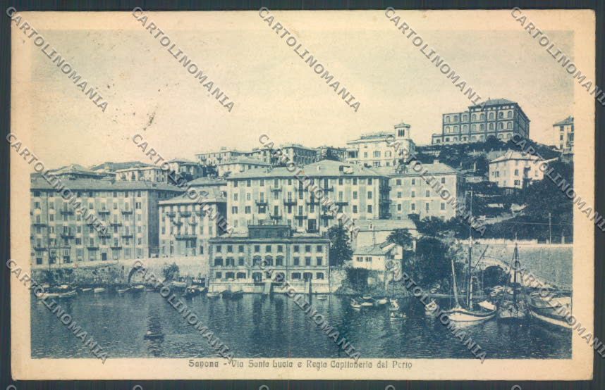 Savona Città Barca cartolina ZQ0153 – fronte