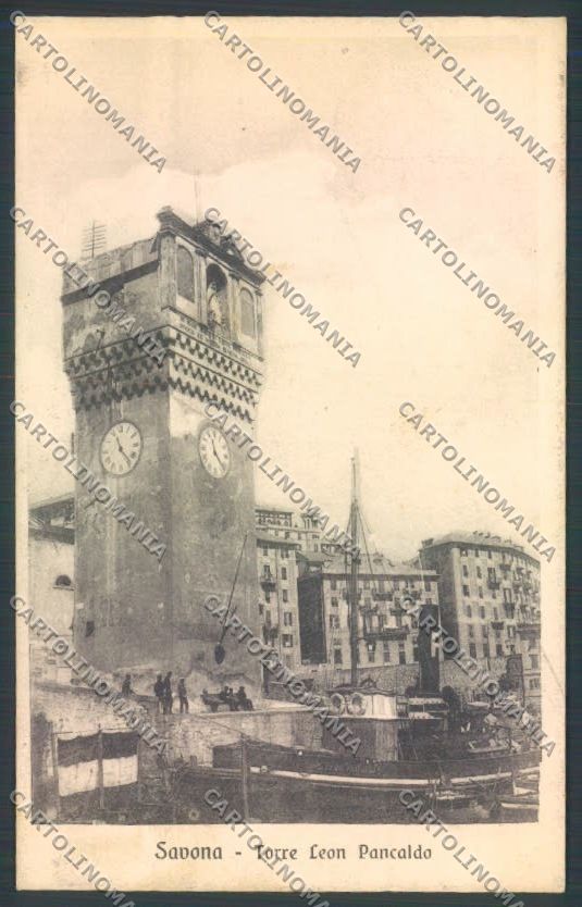 Savona Città Barca cartolina ZQ0168 – fronte