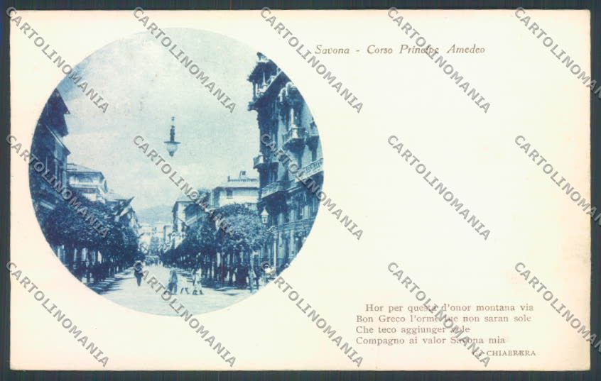 Savona Città cartolina ZQ0177 – fronte