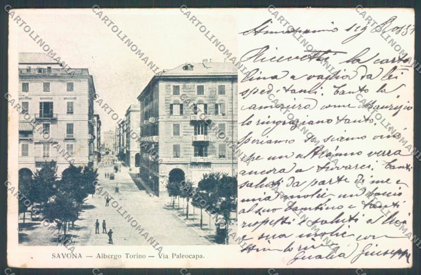 Savona Città cartolina ZQ0179 – fronte