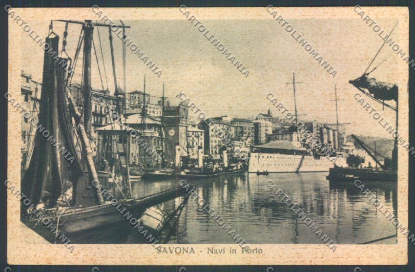 Savona Città Nave cartolina ZQ0181 – fronte