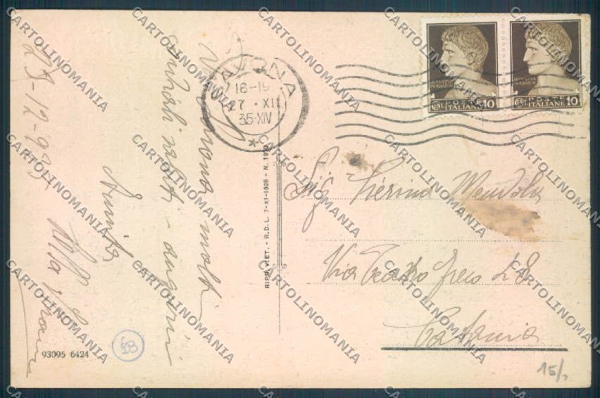 Savona Città Nave cartolina ZQ0181 – retro