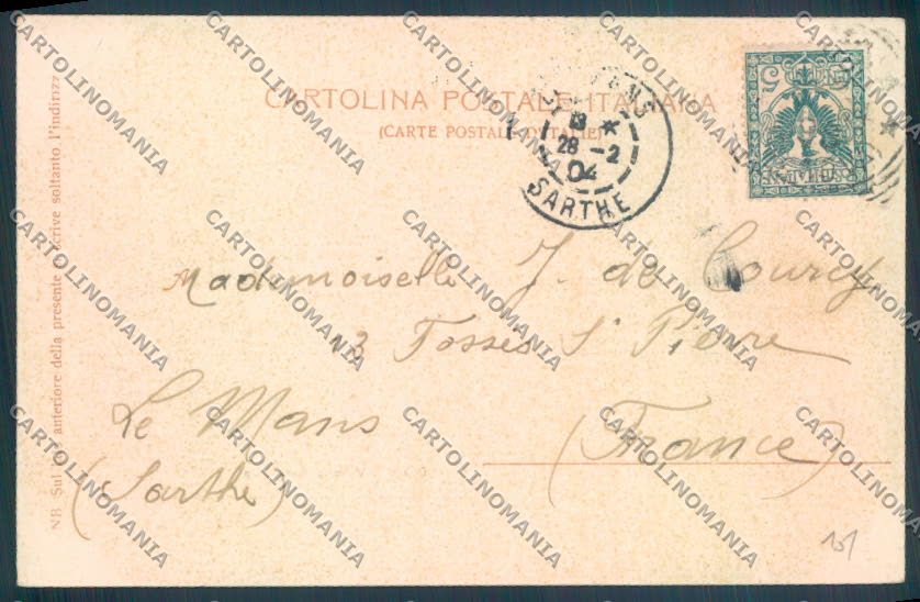 Savona Città Veliero cartolina ZQ0185 – retro