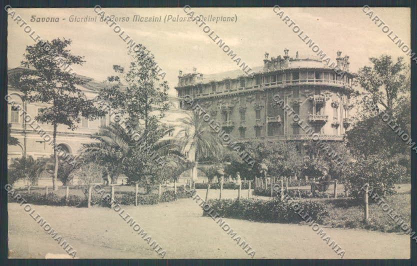 Savona Città ABRASA cartolina ZQ0191 – fronte