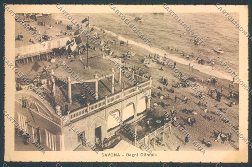 Savona Città RIPARATA cartolina ZQ0197 – fronte