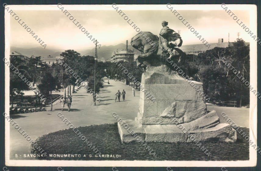 Savona Città Garibaldi Foto cartolina ZQ0209 – fronte
