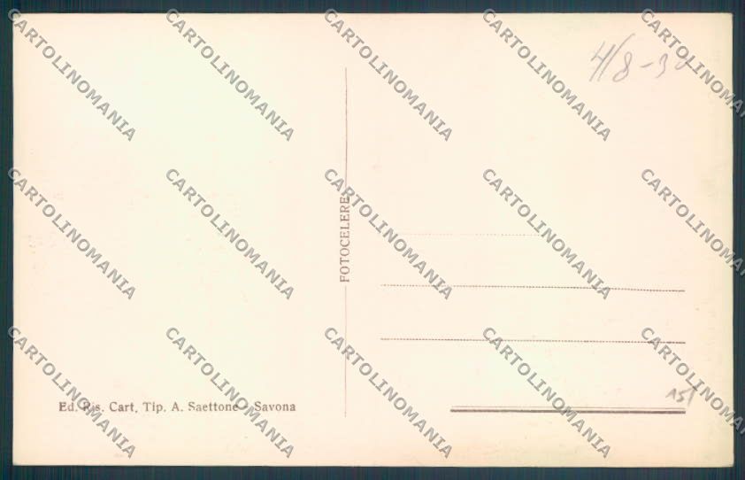 Savona Città Foto cartolina ZQ0218 – retro