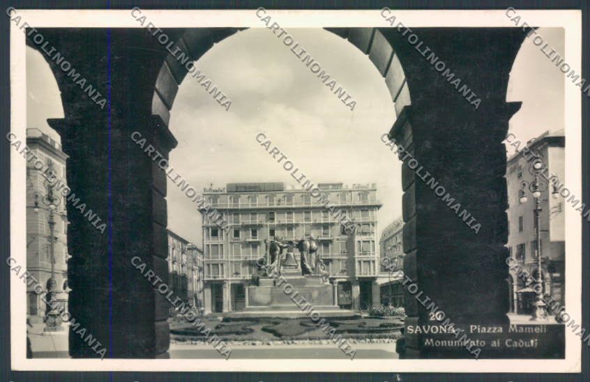 Savona Città Foto cartolina ZQ0223 – fronte