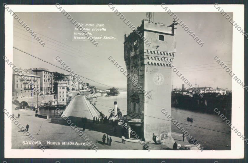 Savona Città Foto cartolina ZQ0224 – fronte