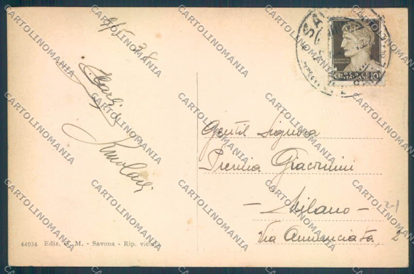 Savona Città cartolina ZQ0259 – retro