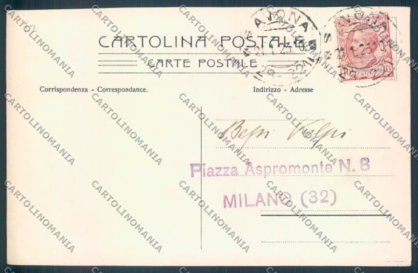 Savona Città Barca cartolina ZQ0263 – retro