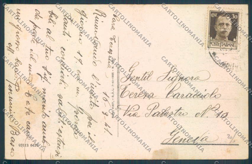 Savona Città Poste cartolina ZQ0275 – retro