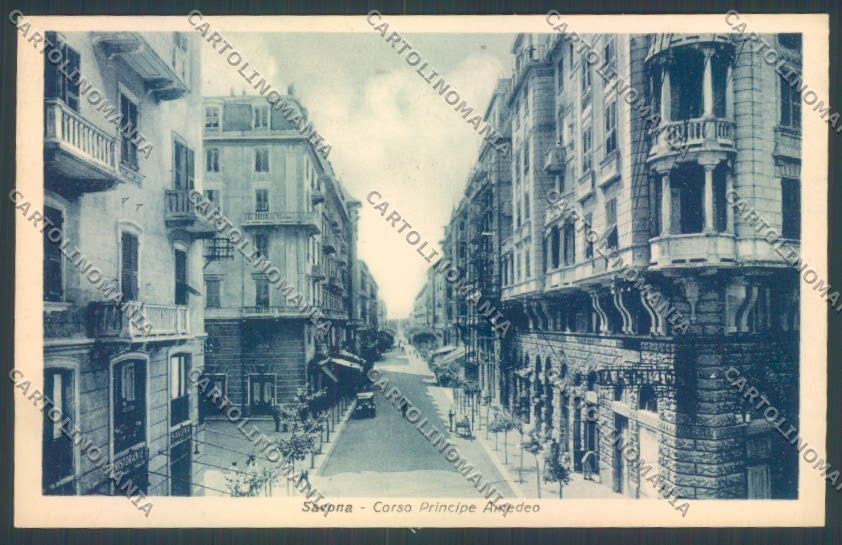 Savona Città PIEGHINA cartolina ZQ0281 – fronte