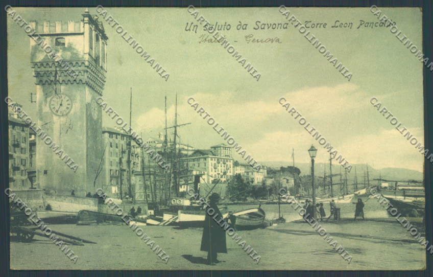 Savona Città Barca cartolina ZQ0291 – fronte