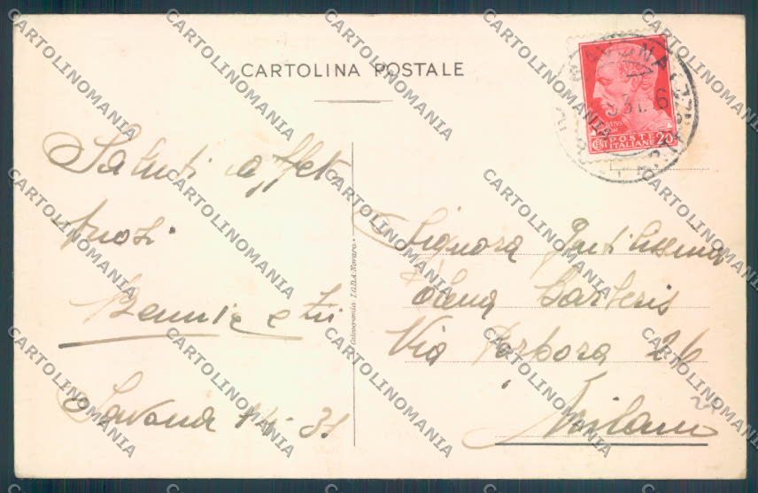 Savona Città cartolina ZQ0307 – retro