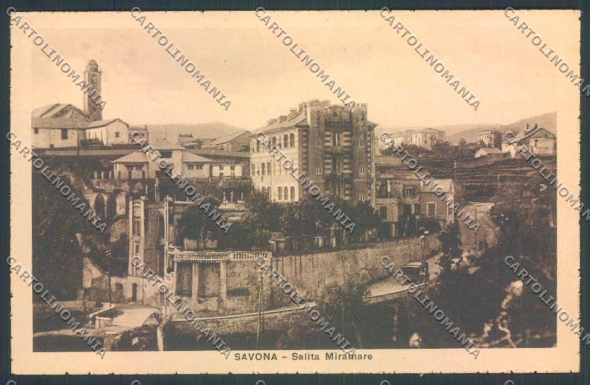Savona Città cartolina ZQ0315 – fronte