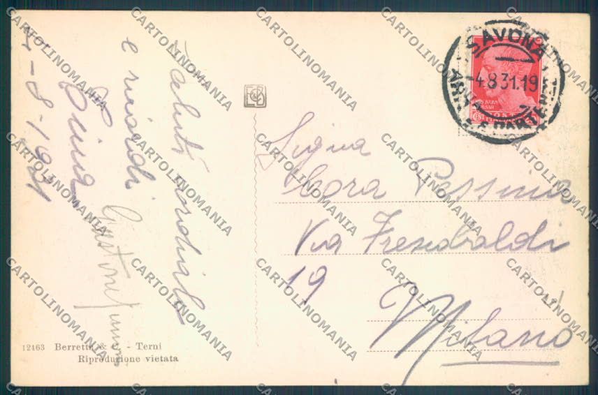 Savona Città cartolina ZQ0317 – retro