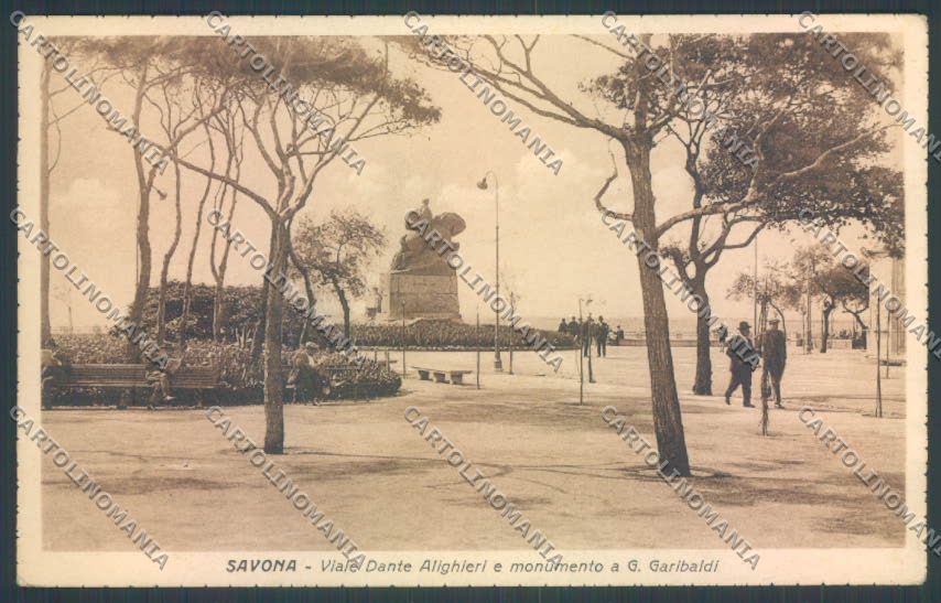 Savona Città Garibaldi cartolina ZQ0318 – fronte