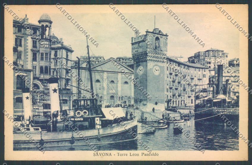 Savona Città Nave cartolina ZQ0321 – fronte