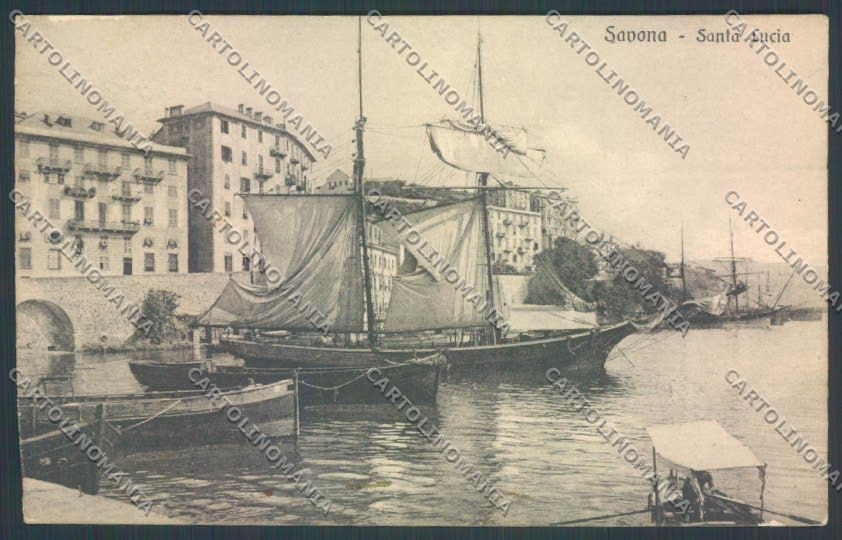 Savona Città Barca cartolina ZQ0342 – fronte