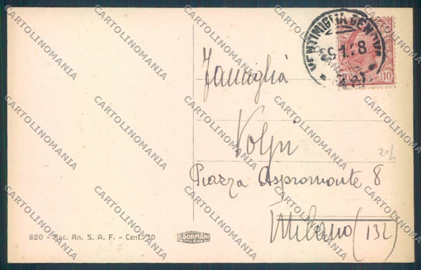 Savona Città cartolina ZQ0348 – retro