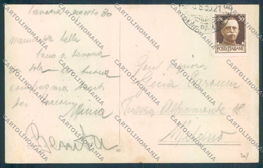 Savona Città Foto cartolina ZQ0349 – retro