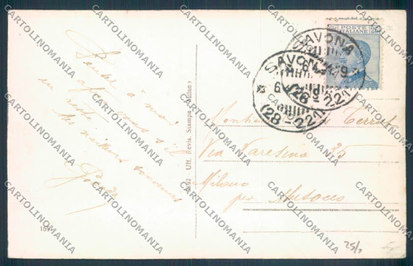 Savona Città cartolina ZQ0375 – retro