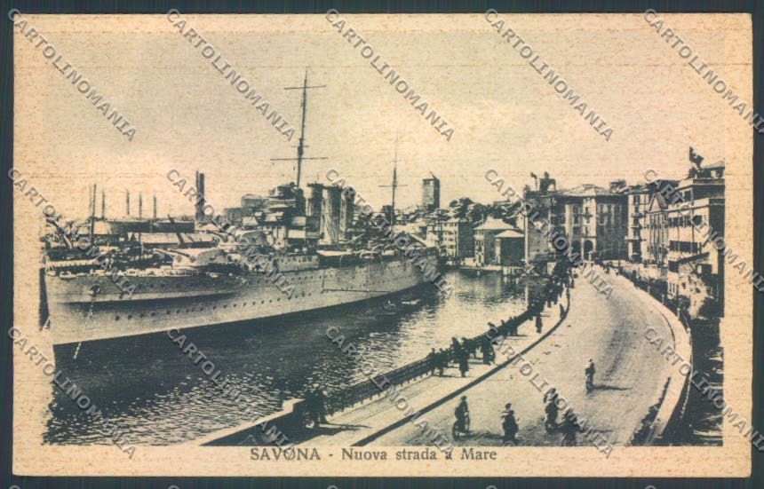 Savona Città Nave PIEGHINA cartolina ZQ0376 – fronte