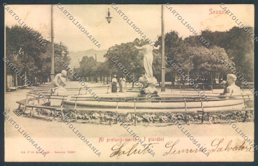 Savona Città cartolina ZQ0388 – fronte
