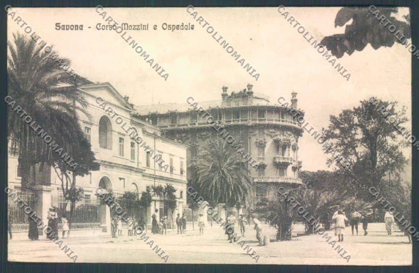 Savona Città Ospedale cartolina ZQ0416 – fronte