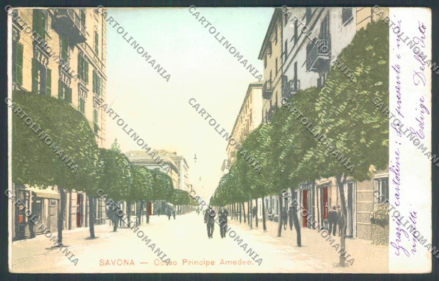 Savona Città cartolina ZQ0421 – fronte