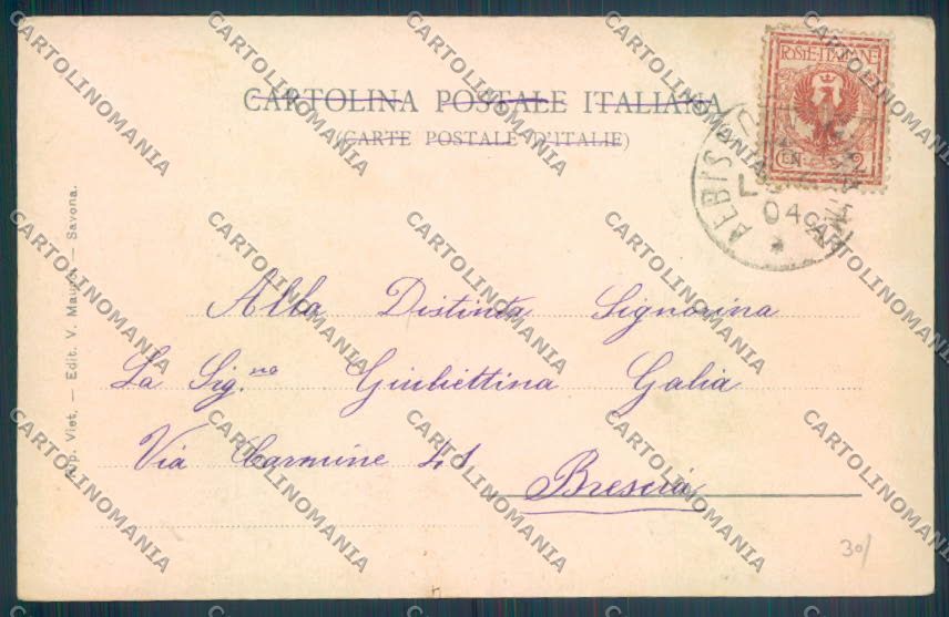 Savona Città cartolina ZQ0421 – retro