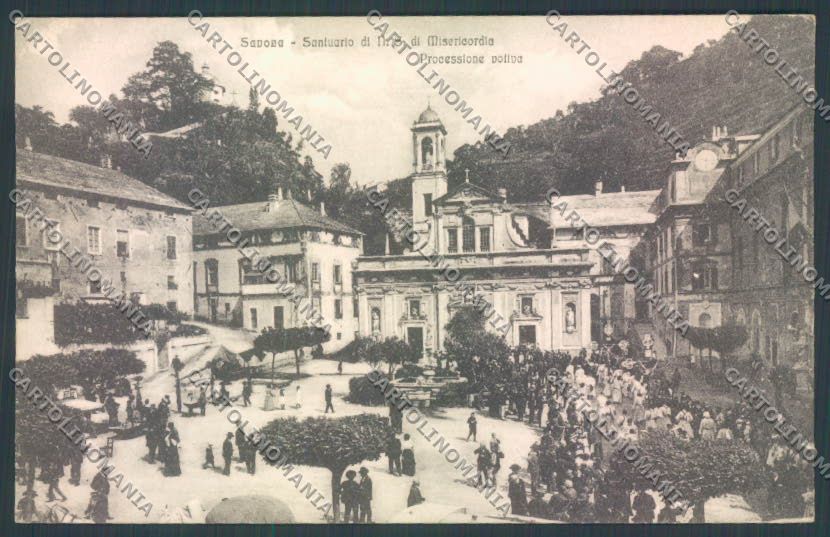 Savona Città Processione cartolina ZQ0426 – fronte