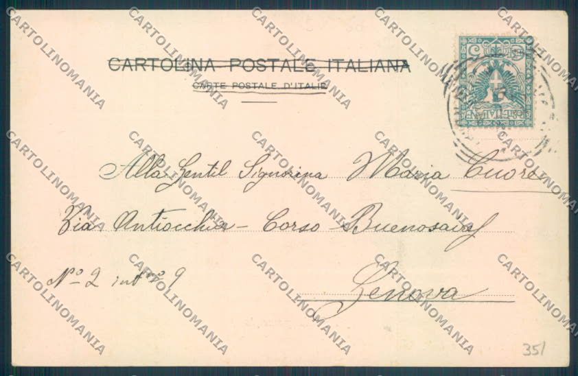 Savona Città cartolina ZQ0431 – retro