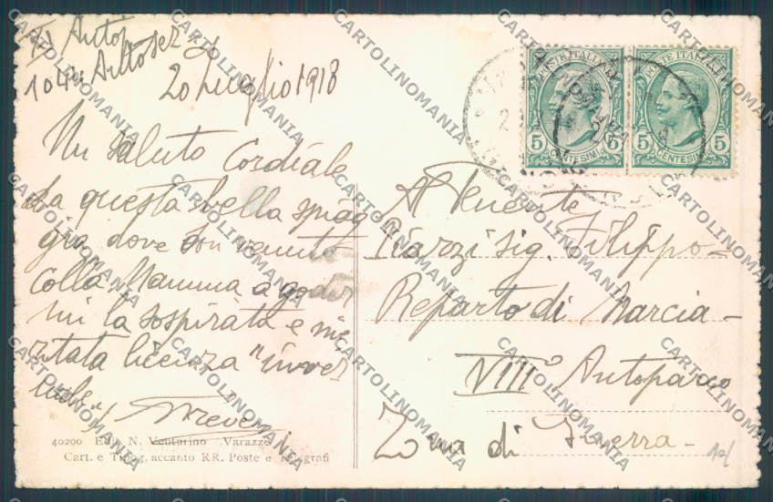Savona Varazze cartolina ZQ0435 – retro