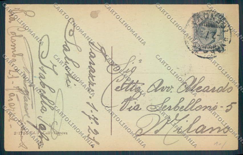 Savona Varazze cartolina ZQ0436 – retro
