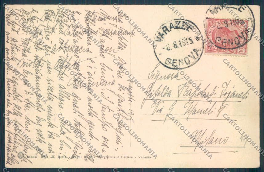 Savona Varazze cartolina ZQ0437 – retro