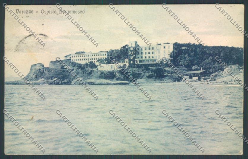 Savona Varazze PIEGHINA cartolina ZQ0439 – fronte