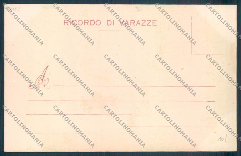 Savona Varazze Ferrovia cartolina ZQ0442 – retro
