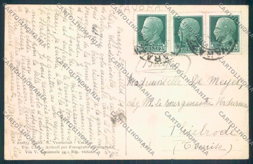 Savona Varazze cartolina ZQ0447 – retro